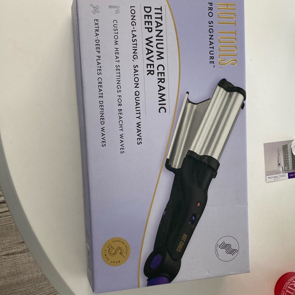 Titanium Ceramic Deep Waver - Black